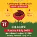 Summer BBQ in the Park أمسية شواء عائلية