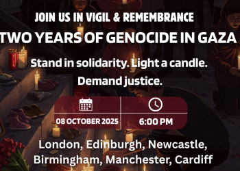 Two Years of Genocide in Gaza: Join the National Vigils for Remembrance and Justice